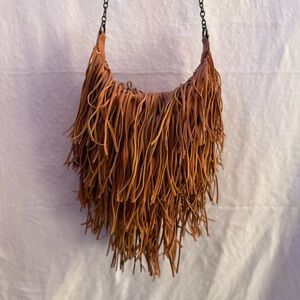 Western Fringe over the shoulder bag purse vintage